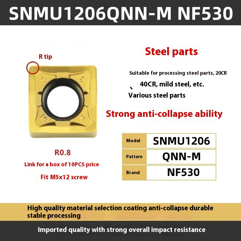 1114-88 Degree MFB288 Fast Feed Double Sided Milling Cutter Block Heavy Duty Face Milling Cutter Block MFSN Flying Cutter Block SNMU1206 Shandong Denso Pricision Tools Co.,Ltd.
